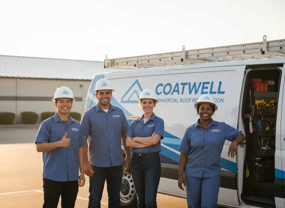 Commercial roof coating company in Villa Ridge, IL